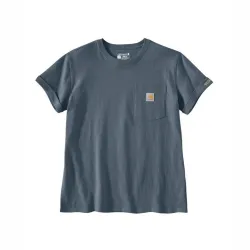 
                  CARHARTT Koszulka T-shirt Dearborn Loose Rosie Iron Blue niebieska rozmiar L 106903.EC2.S006